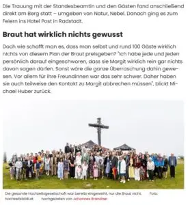 Hochzeitsfotograf Schwaz, natürliche Hochzeitsfotos, Seite 10, Bezirksblatt